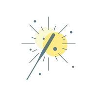 Sparkler icon design vector