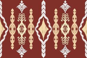 African pattern. Ethnic carpet with chevrons. Aztec style. vector