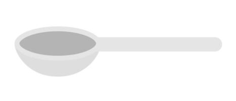 Flat design tablespoon icon. vector