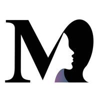 High gloss chrome letter M with reflective metallic finish, perfect for sleek, futuristic designs and modern digital graphics vector