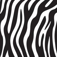 Seamless Zebra Print Background for Fashion Inspired Patterns and Decor vector