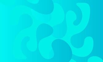 Abstract blue gradient background with flowing liquid shape Background Wallpaper vector