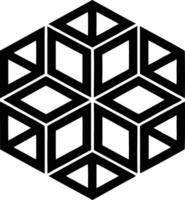 Islamic geometric pattern featuring hexagonal shapes and complex star motifs, Islamic elements background vector