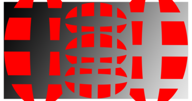 Abstract Red and Gray Geometric Pattern png