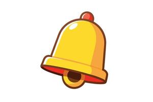 A vivid 3D model of a notification bell with a red checkmark, symbolizing an alert or reminder for the user vector