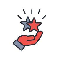 aspiration icon colours abstract vector
