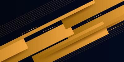 Abstract background of overlapping gold foil pieces. Simple background with pattern of shapes and lines. Eps10 vector