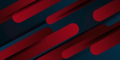 Abstract dark red and blue gradient background with 3d view square shape pattern. Dynamic and luxury design. eps10 vector