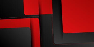 Abstract geometric dark red and black square theme overlapping background for graphic design. Eps10 vector