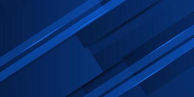 Abstract 3D dark blue diagonal geometric background. Overlapping square and triangle shapes with line pattern. Eps10 vector