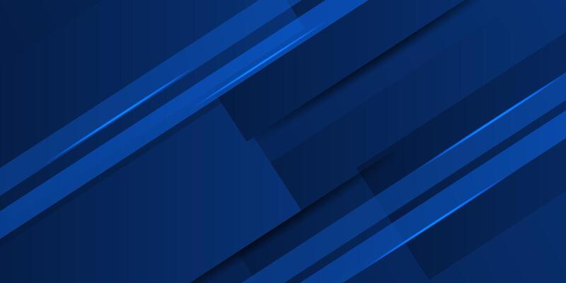Abstract 3D dark blue diagonal geometric background. Overlapping square and triangle shapes with line pattern. Eps10