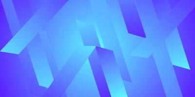 Abstract geometric background in bright blue color. Simple arrow pattern color lines on background. Eps10 vector