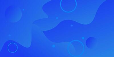 Dynamic color blue wave textured background design in 3D style with simple pattern. vector