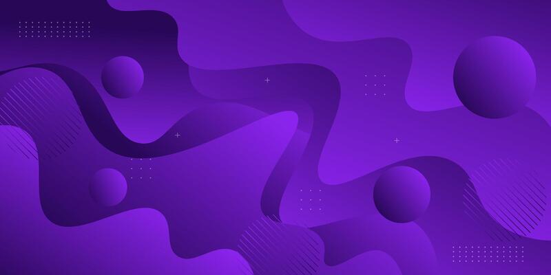 Abstract dark purple wave fluid 3D pattern background. Trendy geometric shape design with elegant pattern. Eps10