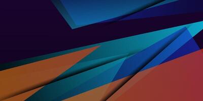 Abstract geometric background in dark colors with gradient color combination. Eps10 vector