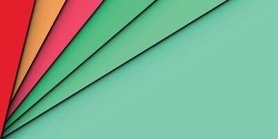 Simple triangle layout background vector