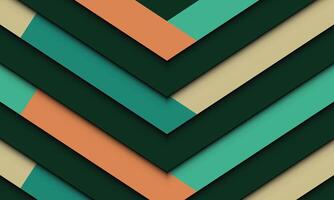 Vibrant color triangle geometric overlap layer on background. vector