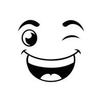 Standalone Cartoon Faces Displaying Various Emotions vector