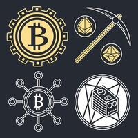 Cryptocurrency mining, mining, mining equipment, mining equipment, mining equipment, mining equipment, vector