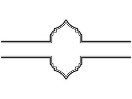 Frame Line Art Background vector