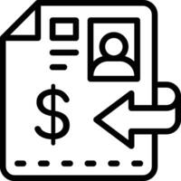 Investment Return Icon. Return Icon vector