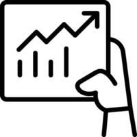 Data Analysis Icon. Statistics Icon vector