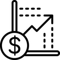 Inflation Icon. Price Increase Icon vector