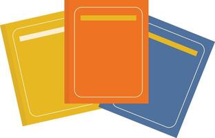 Book School on White Background vector