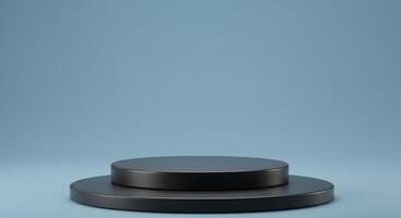 Eye catching realistic podium stand background to product display 08 photo
