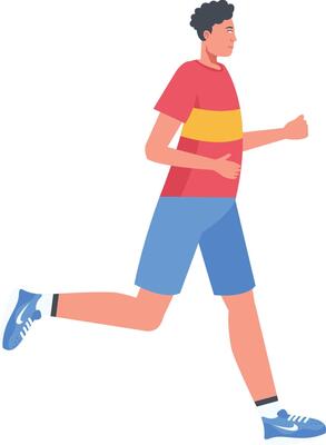 People Running Marathon.