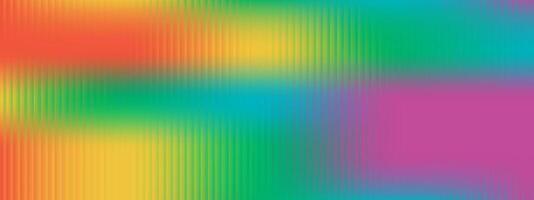Fluted glass backdrop with vertical ribbed texture in iridescent colors. Polycarbonate surface, bottle glass. Blurred wavy effect for doors, windows and roofs. vector