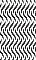 a black and white wavy pattern vector