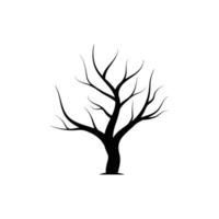 Bare Tree Silhouette - Simple and Clean Dead Tree vector