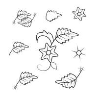 The Elegance of a Single Bloom vector