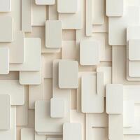 Abstract geometric pattern of overlapping squares photo