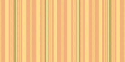 Diagonal seamless lines fabric, creation textile pattern texture. Wallpaper stripe background vertical in amber and red colors. vector