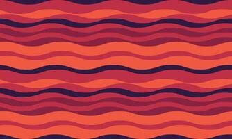 Abstract wavy stripes pattern in warm, earthy tones. Perfect for website backgrounds, textile designs, or any project needing a vintage, retro vibe. vector