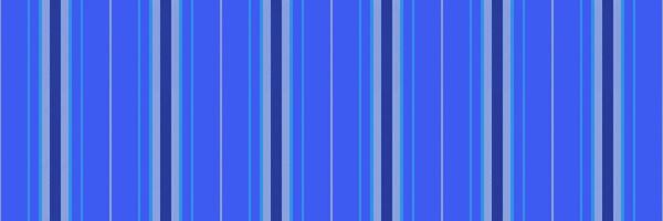 Ragged lines pattern, italian vertical stripe seamless. Scratch fabric background textile texture in blue and white colors. vector