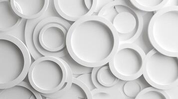 Abstract geometric circles background photo