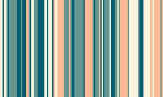 Elegant vertical stripes in calming teal, peach, and cream. Perfect for backgrounds, textiles, website design, and more. This minimalist pattern evokes a sense of serenity and sophistication. vector