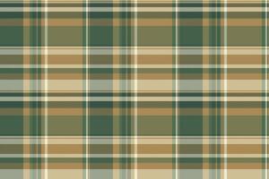 Elegant muted green and beige plaid pattern. Perfect for textile design, apparel, website backgrounds, or seasonal branding. vector