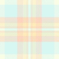 Pastel plaid pattern, soft and delicate, ideal for textiles, websites, or branding. vector