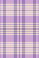 Party plaid texture fabric, elegance pattern seamless. 1950s check textile background tartan in light and lemon chiffon colors. vector