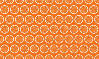 Vibrant orange slice pattern, perfect for branding, websites, or textile design. A cheerful and refreshing graphic with a minimalist style conveys energy and summer vibes. vector