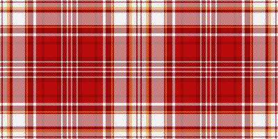 Japanese plaid texture , soft seamless pattern check. Infinity background tartan textile fabric in red and white colors. vector