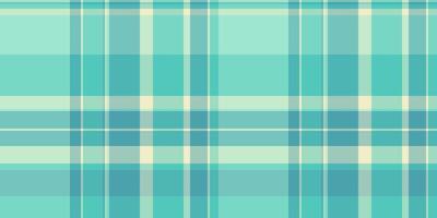 Serene teal and cream plaid pattern. Perfect for textile design, website backgrounds, or crafting projects. This soft, subtle texture evokes feelings of calm and tranquility. vector