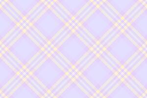Pastel purple and yellow plaid pattern. Soft, delicate texture ideal for backgrounds, textiles, or website design. Evokes feelings of calmness and serenity. vector