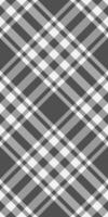 Elegant grayscale plaid pattern. Perfect for textile design, website backgrounds, or fashion projects. Subtle herringbone texture adds depth and sophistication. vector