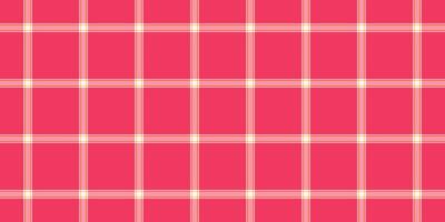 Vibrant pink and cream plaid pattern. Perfect for backgrounds, textiles, or website designs. This cheerful, geometric texture offers a modern yet classic feel, symbolizing order and style. vector