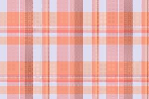 Soft peach and pastel plaid pattern. Perfect for textile designs, website backgrounds, or adding a touch of gentle texture to your projects. vector